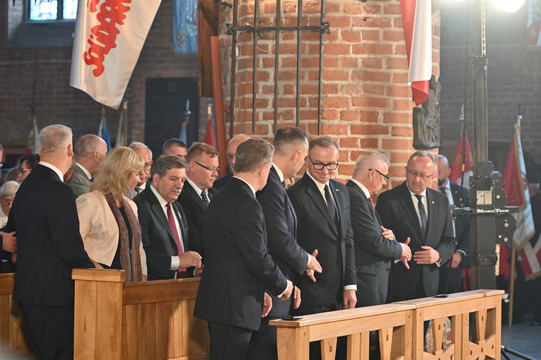 Rocznicowe uroczystości Solidarności w Gdańsku