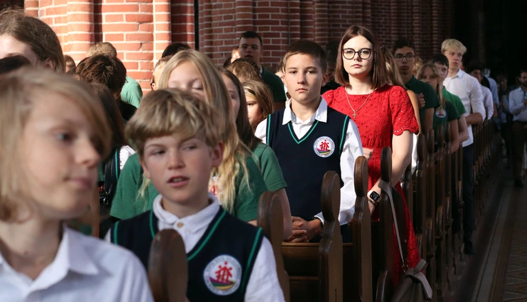 Jezus też zdobywał wiedzę i mądrość - rozpoczęcie roku szkolnego w Salezie