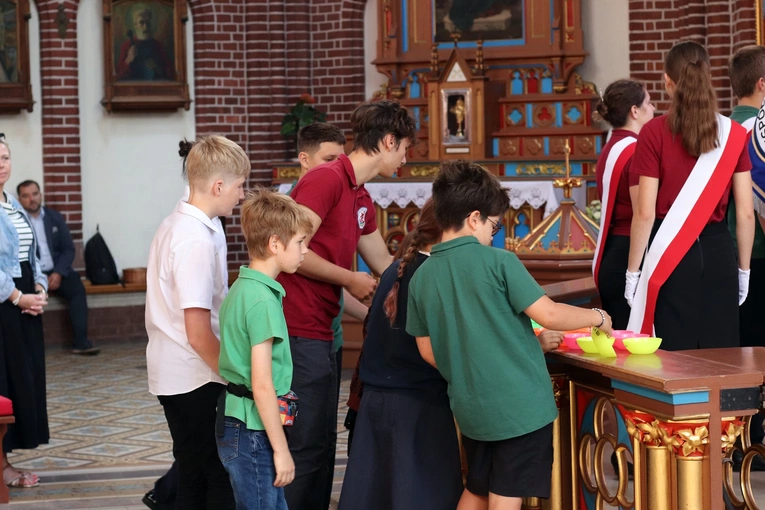 Rozpoczęcie roku w Zespole Szkół Salezjańskich we Wrocławiu