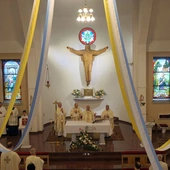 25-lecie kościoła Świętej Trójcy w Bycinie - Msza św.