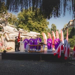 Msza św. przy pomiku Obrońców Poczty Polskiej 2025