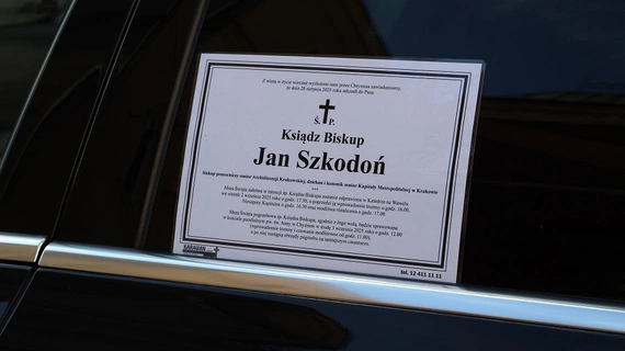 Msza św. żałobna w intencji bp. Jana Szkodonia