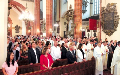 Sanktuarium św. Jacka było pierwszym punktem pielgrzymki.