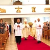 Mszy św. przewodniczył  bp Marek Solarczyk. 