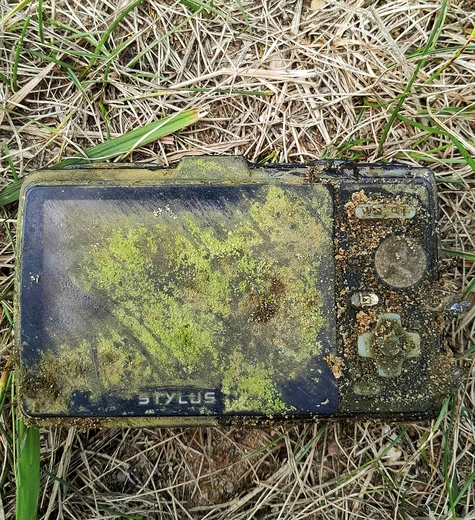 Wyłowiony po dekadzie sprzęt okazał się bardzo trwały.