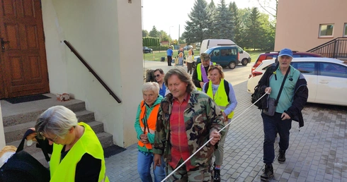Piesza pielgrzymka osób niepełnosprawnych