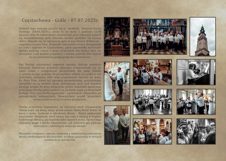 Wystawa poświęcona Chórowi św. Jadwigi w Trzebnicy