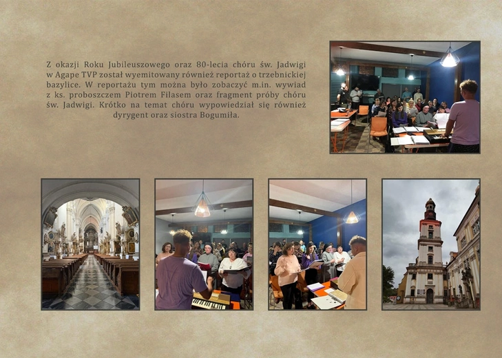 Wystawa poświęcona Chórowi św. Jadwigi w Trzebnicy