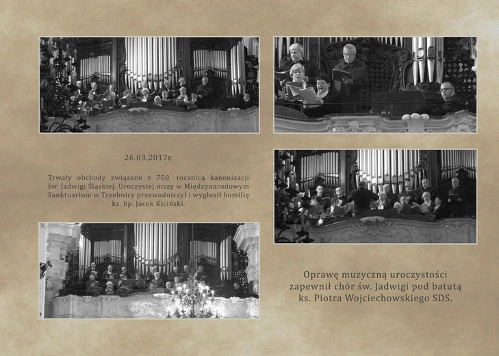 Wystawa poświęcona Chórowi św. Jadwigi w Trzebnicy