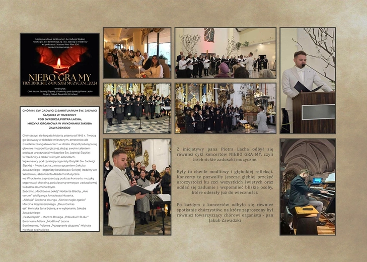 Wystawa poświęcona Chórowi św. Jadwigi w Trzebnicy