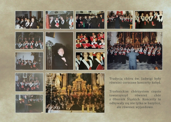 Wystawa poświęcona Chórowi św. Jadwigi w Trzebnicy