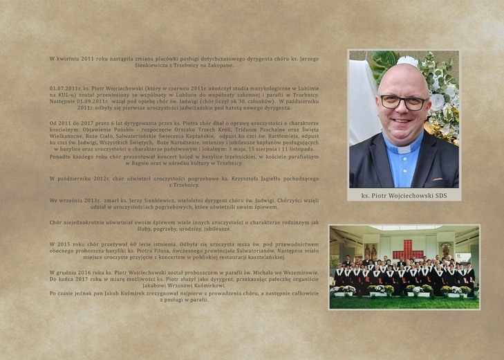 Wystawa poświęcona Chórowi św. Jadwigi w Trzebnicy