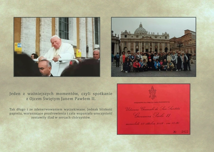 Wystawa poświęcona Chórowi św. Jadwigi w Trzebnicy