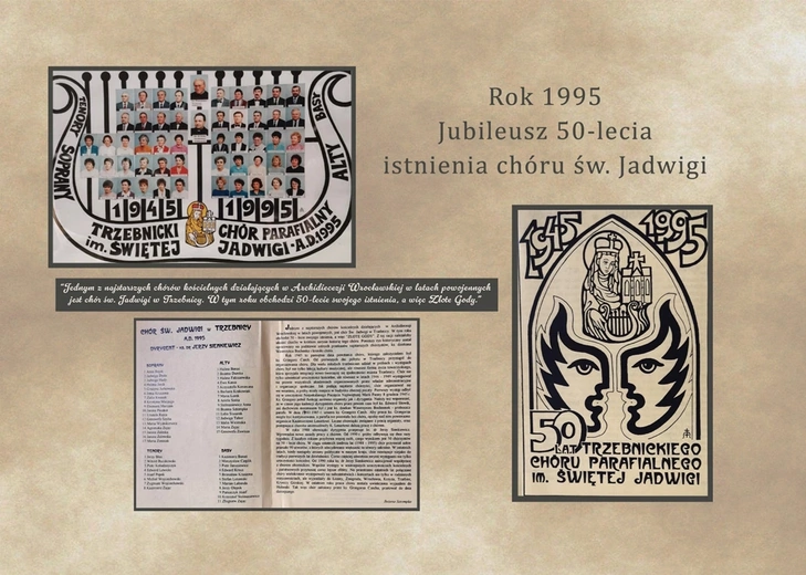 Wystawa poświęcona Chórowi św. Jadwigi w Trzebnicy