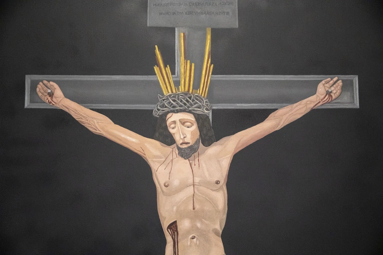 Chrystus Baryczkowski. Obraz Ignacego Czwartosa