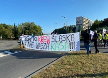 Jastrzębie Zdrój. Protest w obronie JSW