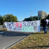 Jastrzębie Zdrój. Protest w obronie JSW
