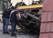 Zerwana lina prawdopodobną przyczyną wypadku kolejki Gloria w Lizbonie