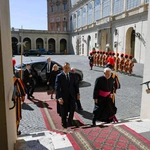 Prezydent Nawrocki u papieża Leona XIV