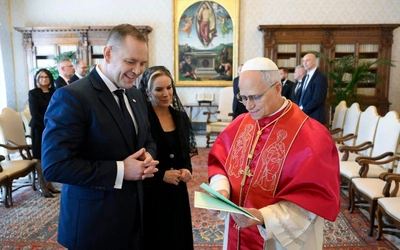 Prezydent Nawrocki u papieża Leona XIV