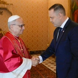 Prezydent Karol Nawrocki u Papieża Leona XIV
