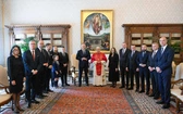 Prezydent Karol Nawrocki u Papieża Leona XIV