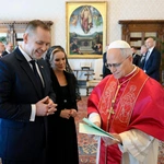 Prezydent Karol Nawrocki u Papieża Leona XIV