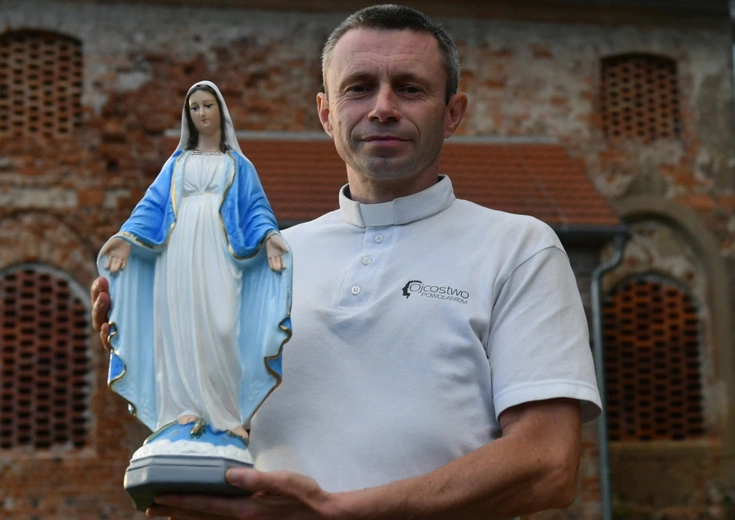 "Misja 47 godzin z ojcem..." w Gębicach