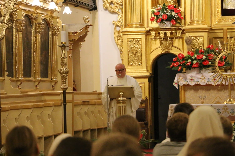 V Młodzieżowa Pielgrzymka z Płońska do Czerwińska n. Wisłą 