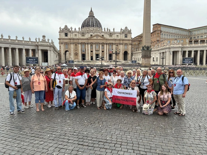 Ostrowieccy parafianie na kanonizacji w Rzymie