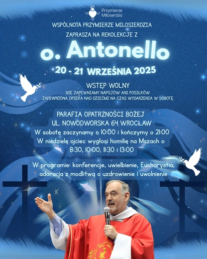 Rekolekcje z o. Antonello Cadeddu we Wrocławiu