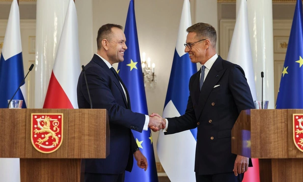Karol Nawrocki i Alexander Stubb