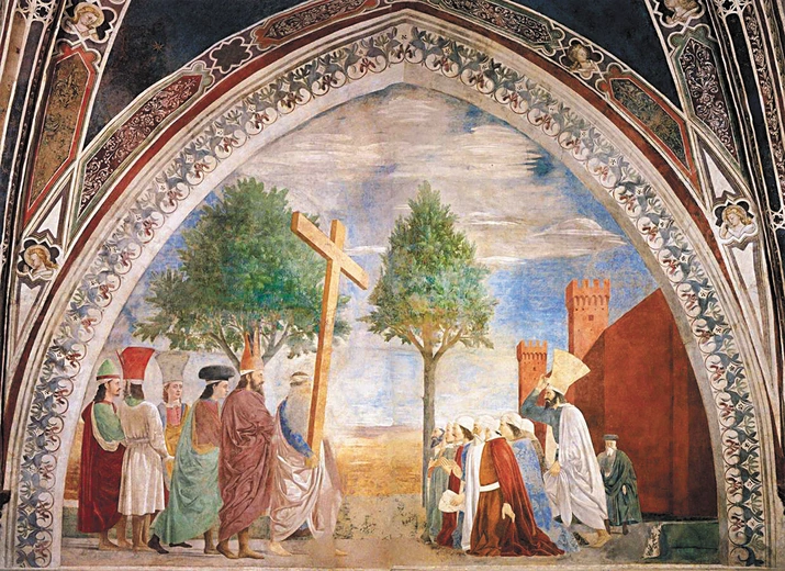 Cesarz Herakliusz przed murami Jerozolimy – XV-wieczny fresk z Arezzo