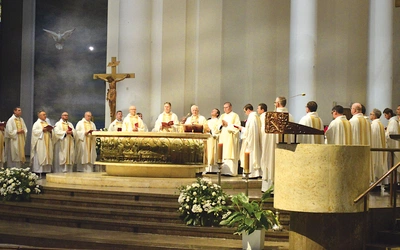 Eucharystii przewodniczył bp Marek Szkudło, administrator archidiecezji katowickiej.