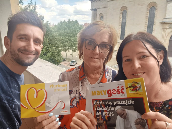 My już wysłaliśmy kartę do Papieża, a wy?