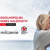 Baner reklamowy XV Ogólnopolskiego Kongresu Małżeństw w Świdnicy.