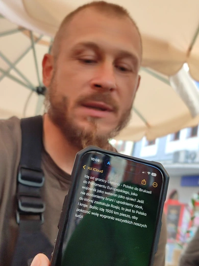 Andrij idzie do serca Europy