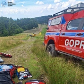 Beskidzki GOPR: 229 interwencji w wakacje; życia dwóch osób nie uratowano