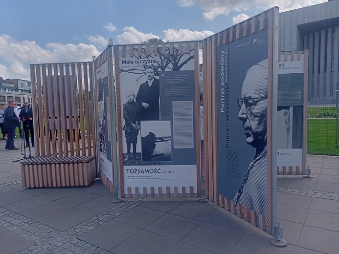 Wystawa "Pilecki - Wyszyński". 