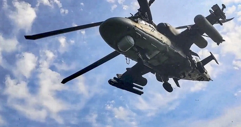Rosyjski śmigłowiec KA-52