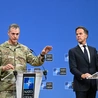 Generał Alexus Grynkewich i sekretarz generalny NATO Mark Rutte