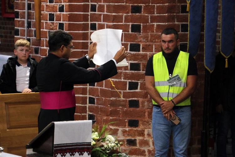 Przedstawienie nowego greckokatolickiego biskupa nominata we Wrocławiu