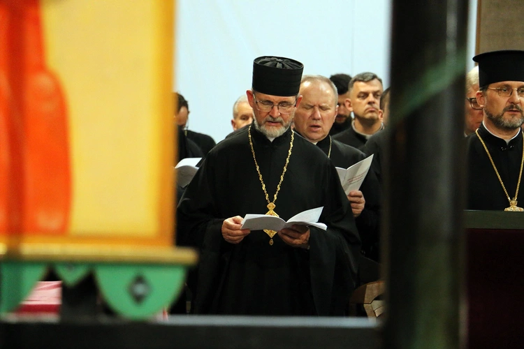 Przedstawienie nowego greckokatolickiego biskupa nominata we Wrocławiu