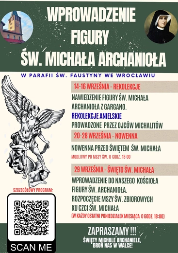 Rekolekcje Anielskie we Wrocławiu ze św. Michałem Archaniołem