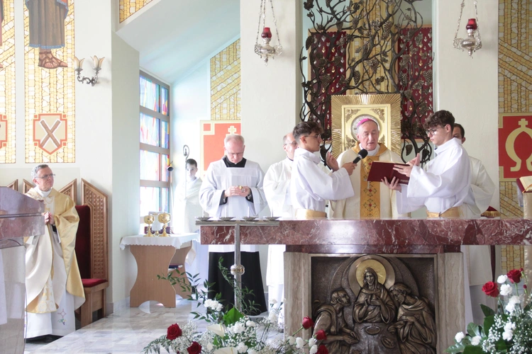 Konsekracja kościoła w Mogilnie