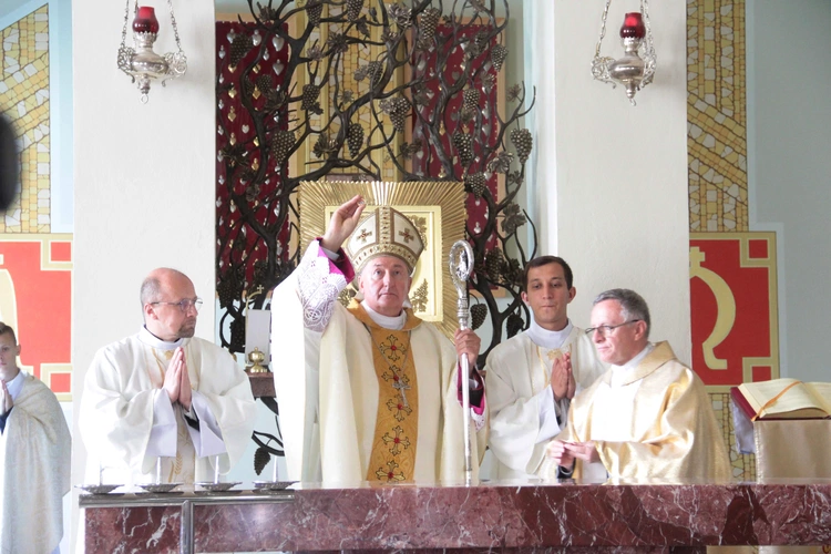 Konsekracja kościoła w Mogilnie