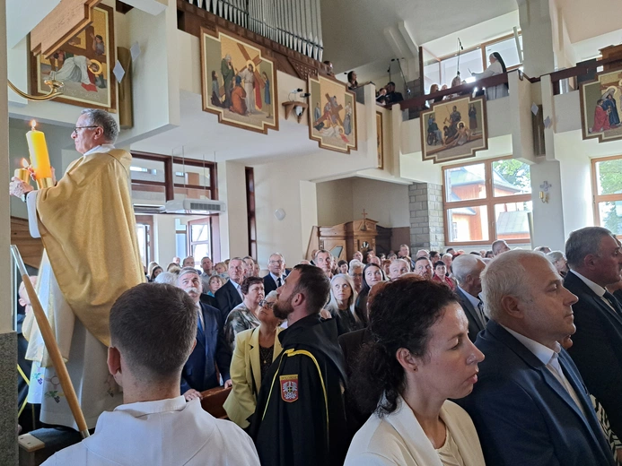 Konsekracja kościoła w Mogilnie