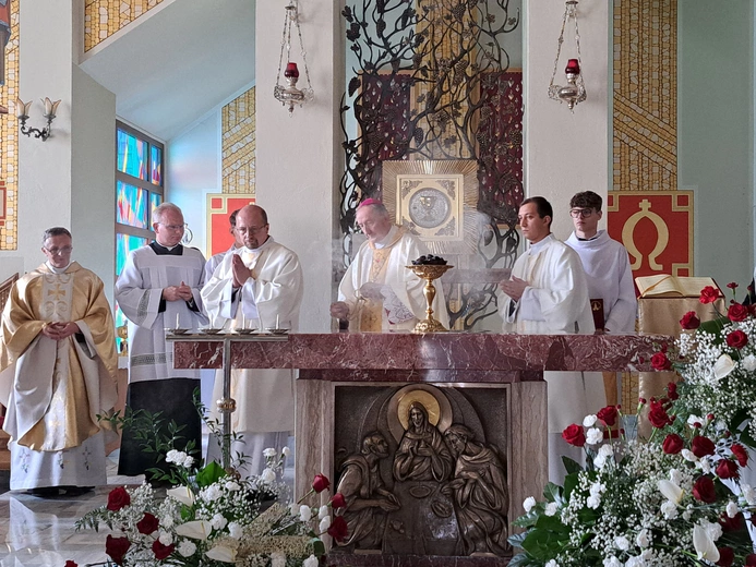 Konsekracja kościoła w Mogilnie