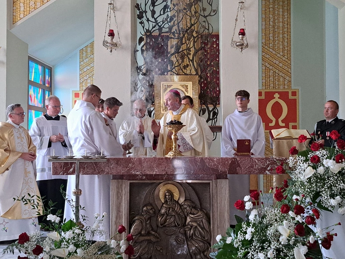 Konsekracja kościoła w Mogilnie