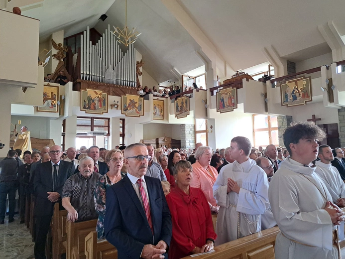 Konsekracja kościoła w Mogilnie